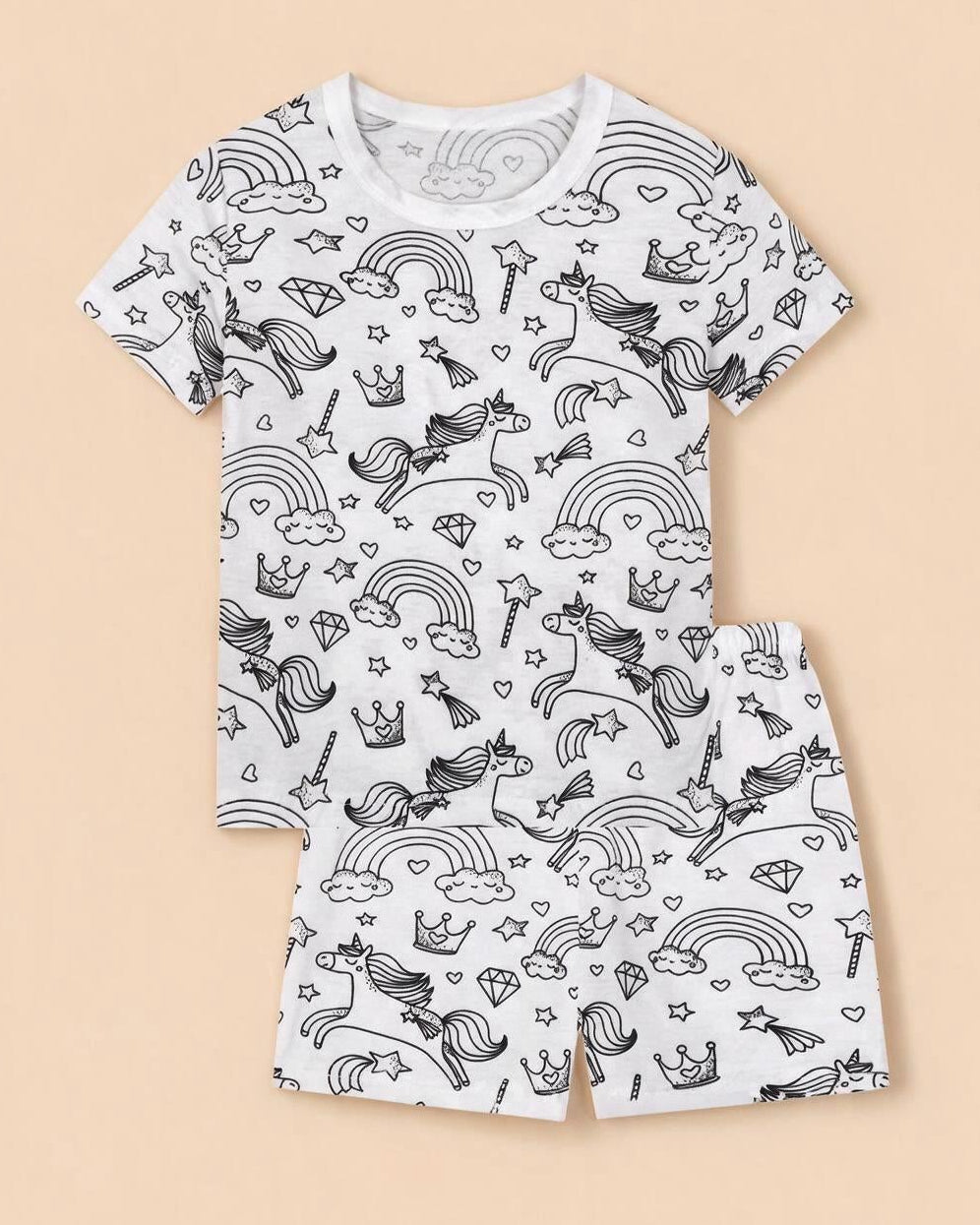 Pijama DIY para Colorear.