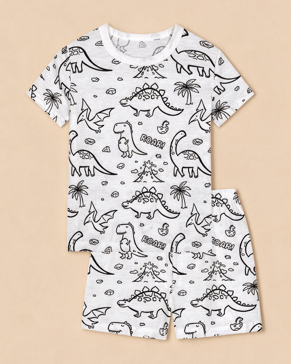 Pijama DIY para Colorear.