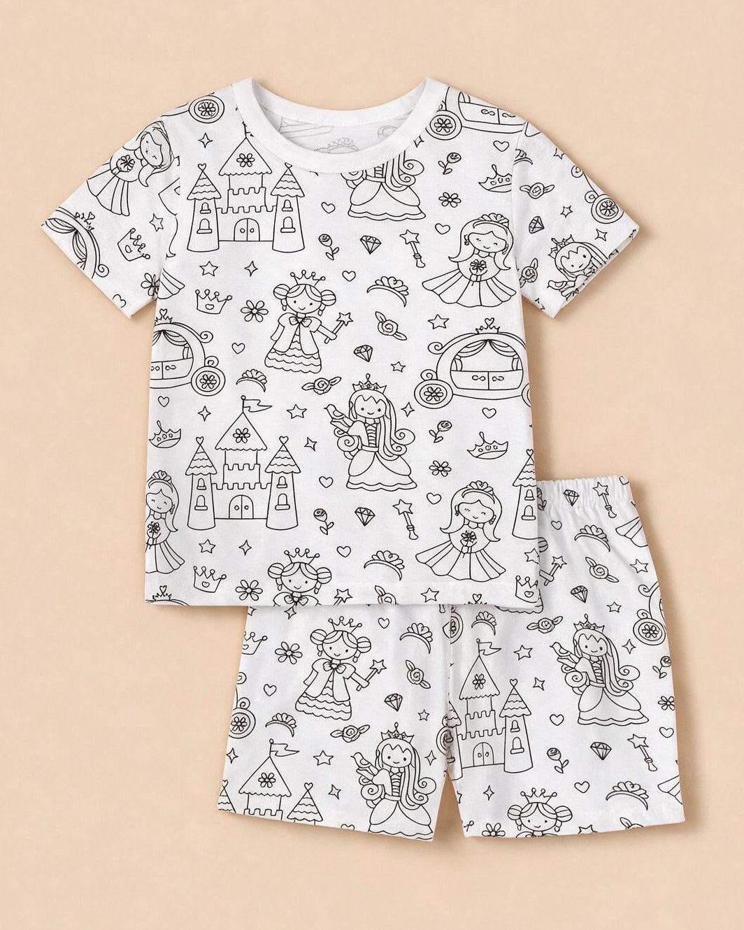 Pijama DIY para Colorear.