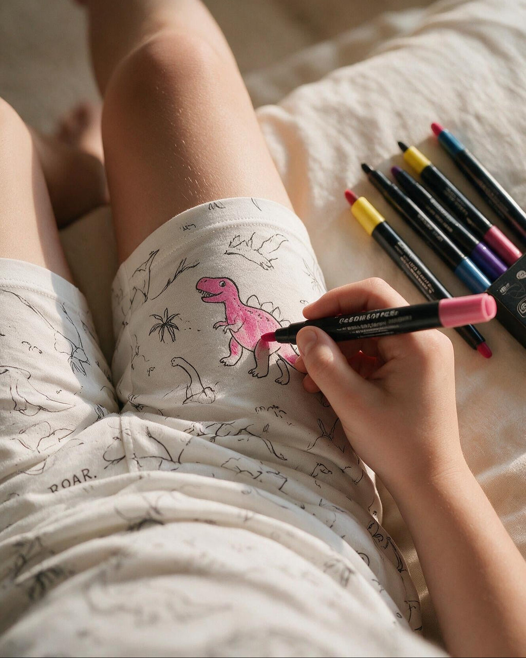 Pijama DIY para Colorear.
