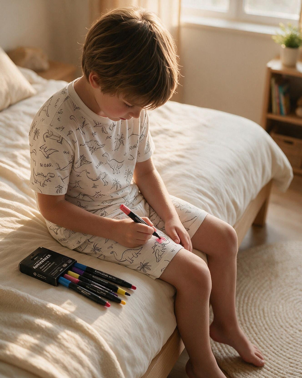 Pijama DIY para Colorear.
