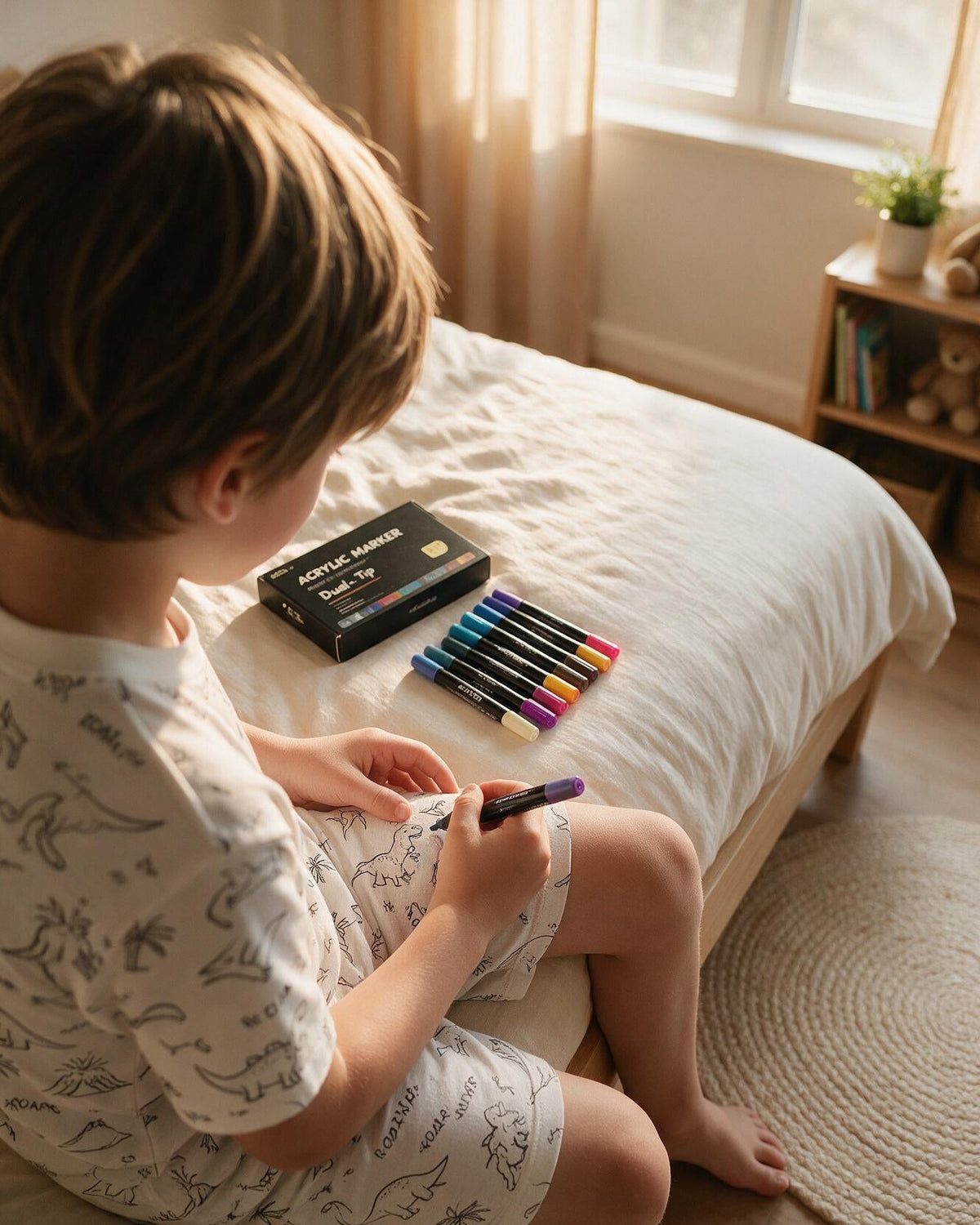 Pijama DIY para Colorear.