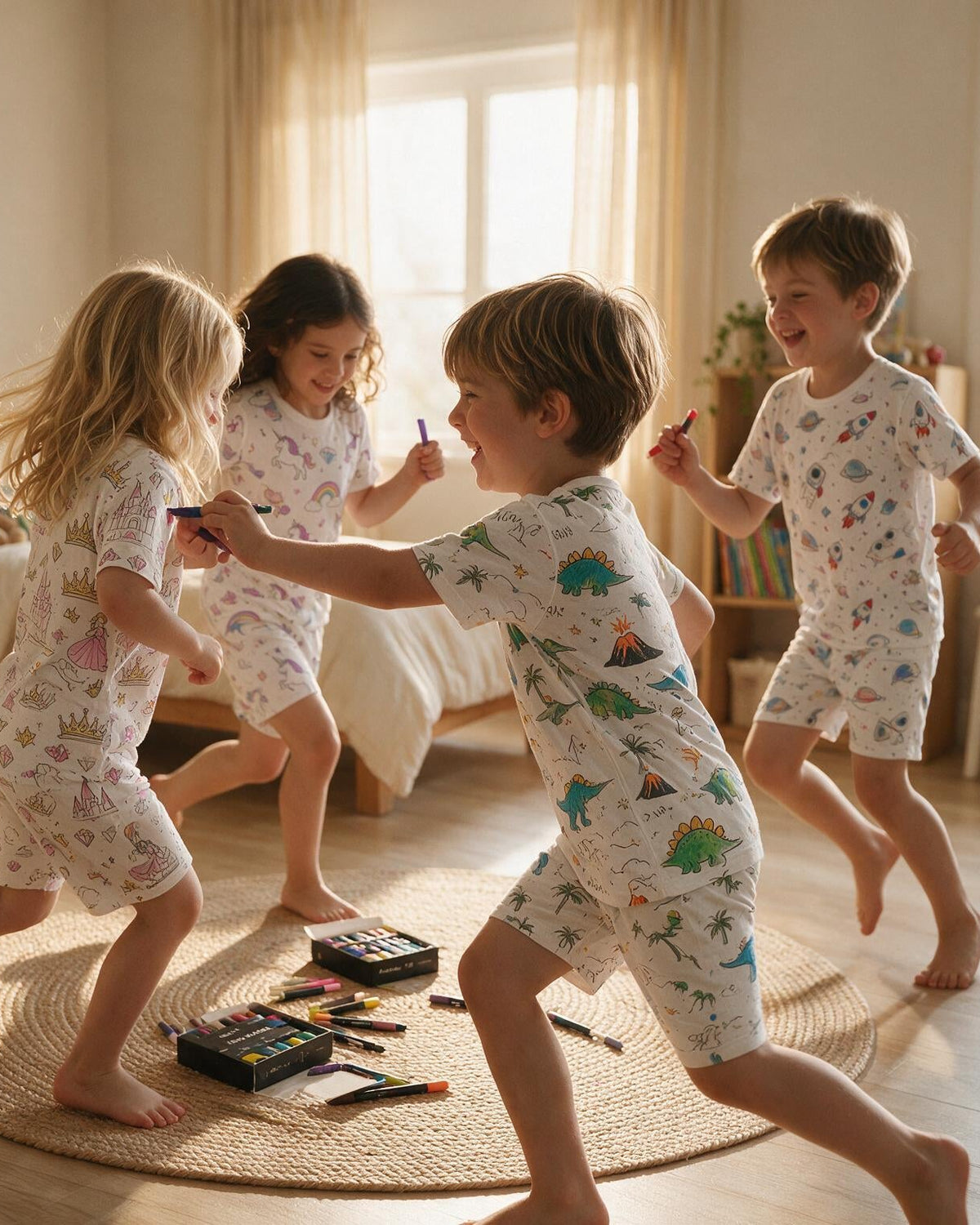 Pijama DIY para Colorear.
