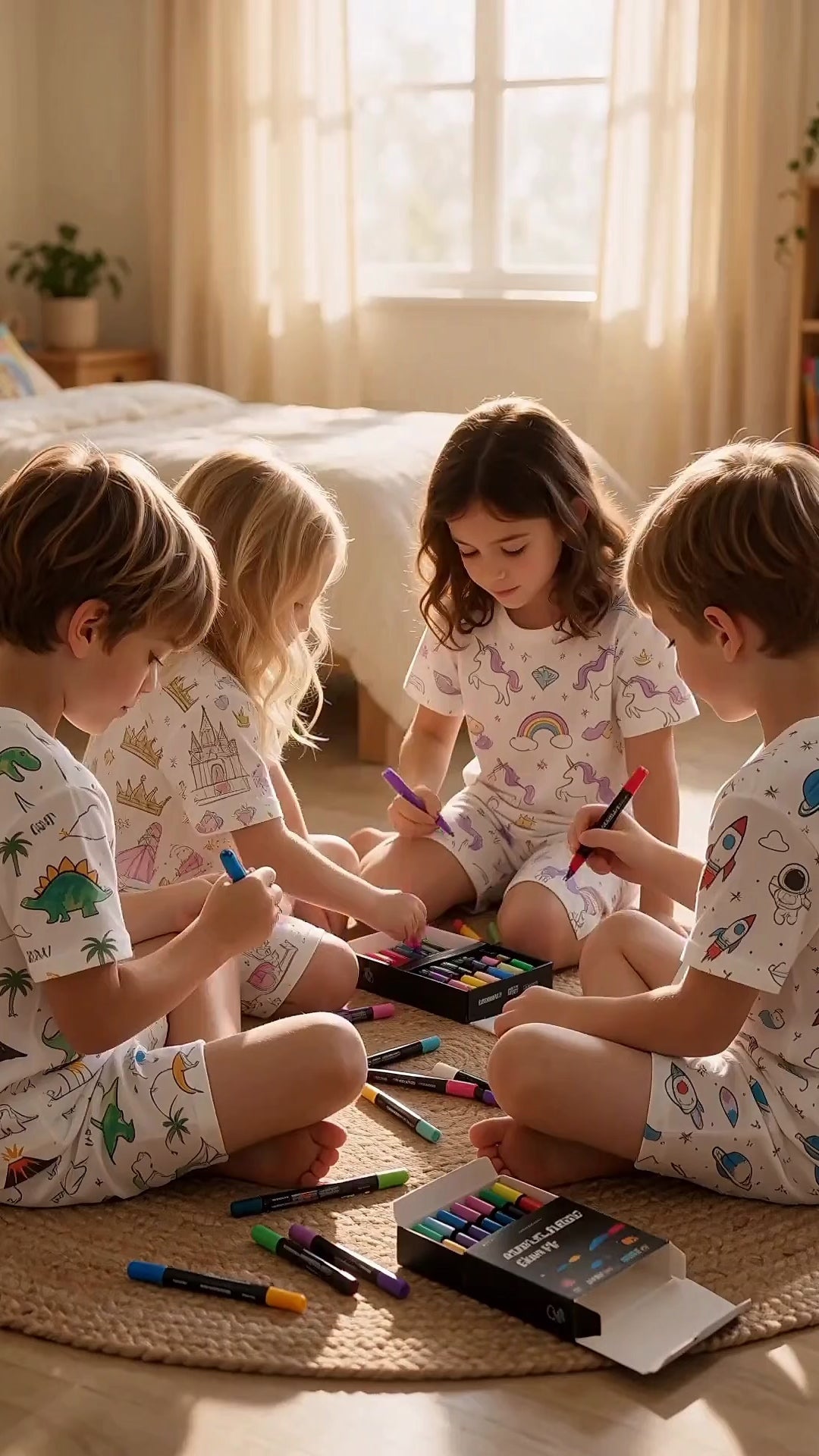 Pijama DIY para Colorear.